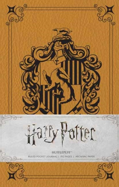 Harry Potter: Hufflepuff Ruled Pocket Journal, Insight Editions - Gebonden Gebonden - 9781683830337