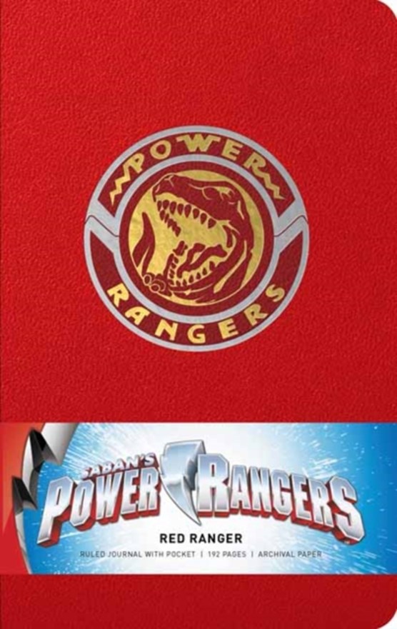 Power Rangers: Red Ranger Hardcover Ruled Journal