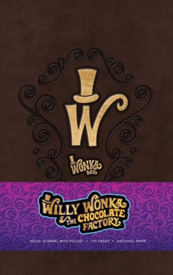 The Willy Wonka Hardcover Ruled Journal