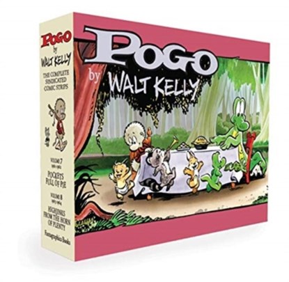 Pogo The Complete Syndicated Comic Strips Box Set: Vols. 7 & 8, Walt Kelly - Gebonden - 9781683964919