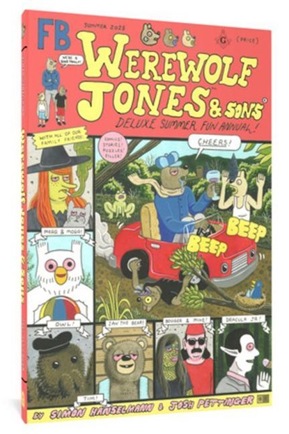 Werewolf Jones & Sons Deluxe Summer Fun Annual, Simon Hanselmann ; Josh Pettinger - Gebonden - 9781683967712