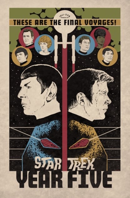 Star Trek: Year Five - Odyssey's End, Jackson Lanzing ; Stephen Thompson - Paperback - 9781684055685