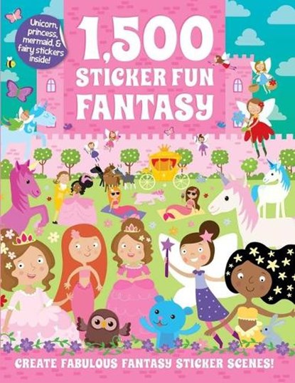1,500 Sticker Fun Fantasy, GRAHAM,  Oakley ; Mayes, Susan - Paperback - 9781684123421