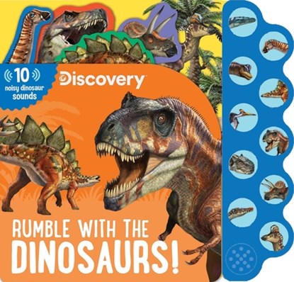 Discovery: Rumble with the Dinosaurs!, Thea Feldman - Gebonden - 9781684126859