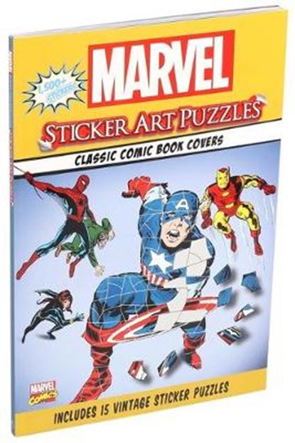 MARVEL STICKER ART PUZZLES, BEHLING,  Steve - Paperback - 9781684128853