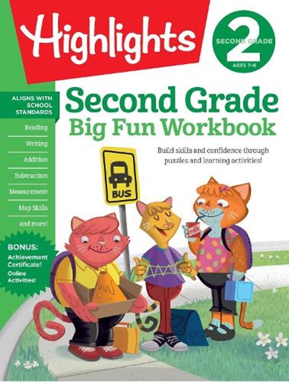 Second Grade Big Fun Workbook, Highlights Learning - Paperback - 9781684371587