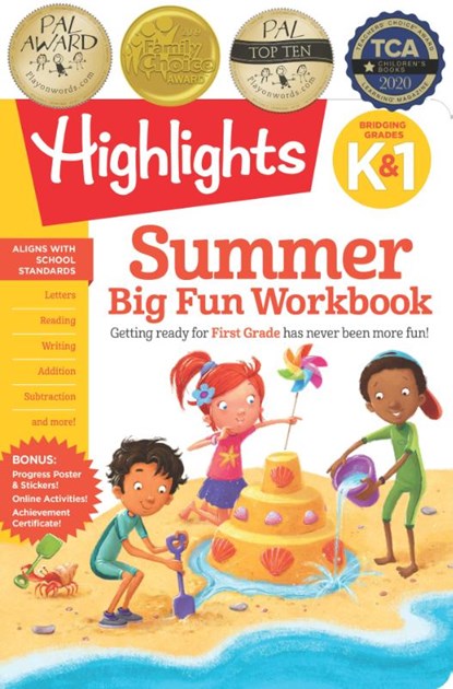 Summer Big Fun Workbook Bridging Grades K & 1, Highlights Learning - Paperback - 9781684372898