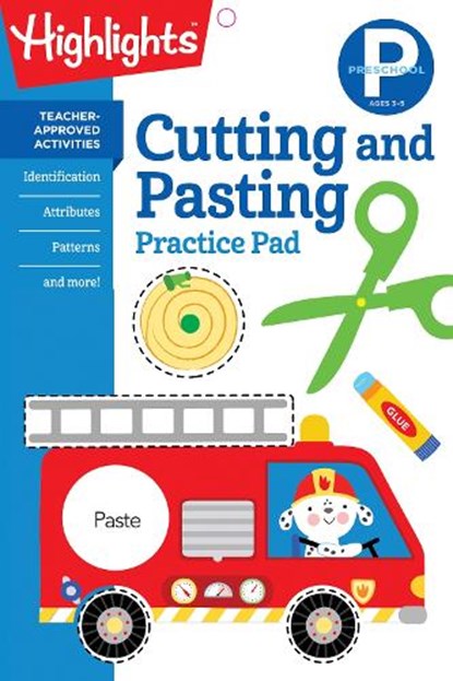 Preschool Cutting and Pasting, Highlights Learning - Paperback - 9781684376568