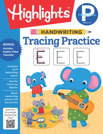 Handwriting: Tracing Practice, Highlights Learning - Paperback - 9781684376612