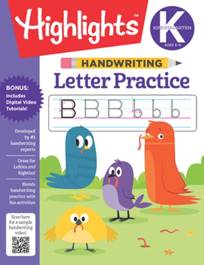 Handwriting: Letter Practice, Highlights Learning - Paperback - 9781684376629