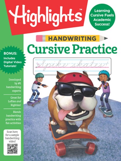Handwriting: Cursive Practice, Highlights Learning - Paperback - 9781684376636