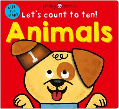 Animals (Let's Count to Ten!): A Lift-The-Flap Counting Book, Priddy Books - Gebonden - 9781684495719