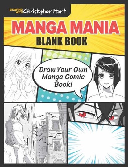 Manga Mania Blank Book, Christopher Hart - Paperback - 9781684620197