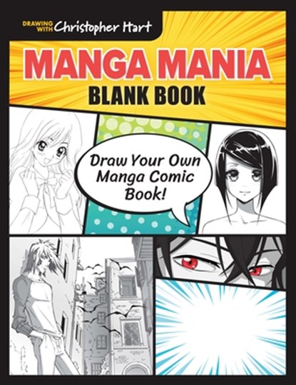 Manga Mania Blank Book, Christopher Hart - Paperback - 9781684620197