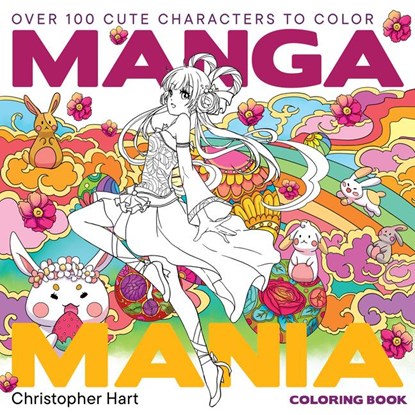 Hart, C: Manga Mania Coloring Book, Christopher Hart - Paperback - 9781684620869
