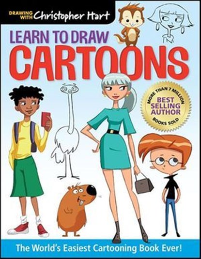 Learn to Draw Cartoons, Christopher Hart - Ebook - 9781684621576