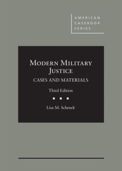 Modern Military Justice, Gregory E. Maggs ; Lisa M. Schenck - Gebonden - 9781684671298