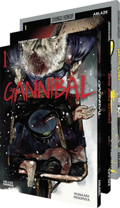 ABLAZE Horror Manga Collected Set, Masaaki Ninomiya ; Shingo Honda ; Tsukasa Saimura - Paperback - 9781684974955