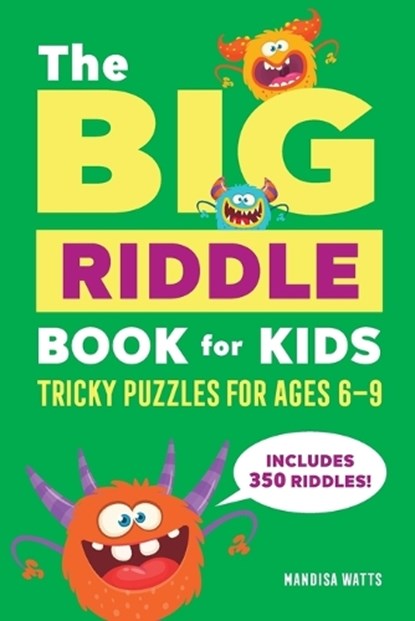 The Big Riddle Book for Kids, Mandisa Watts - Paperback - 9781685395490