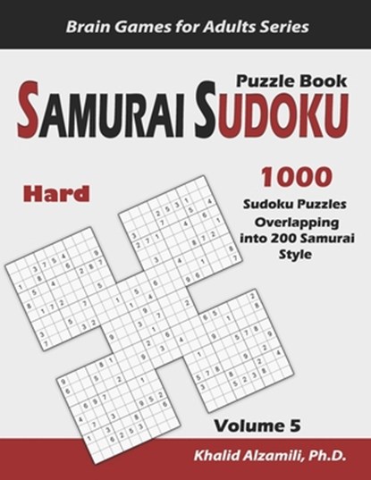 Samurai Sudoku Puzzle Book, Khalid Alzamili - Paperback - 9781695678682