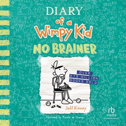 Diary of a Wimpy Kid: No Brainer, Jeff Kinney - AVM - 9781705073360