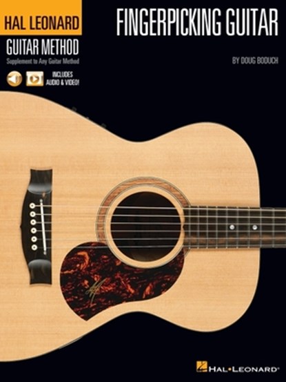 Hal Leonard Fingerpicking Guitar Method by Doug Boduch with Audio & Video, Doug Boduch - Paperback - 9781705113585