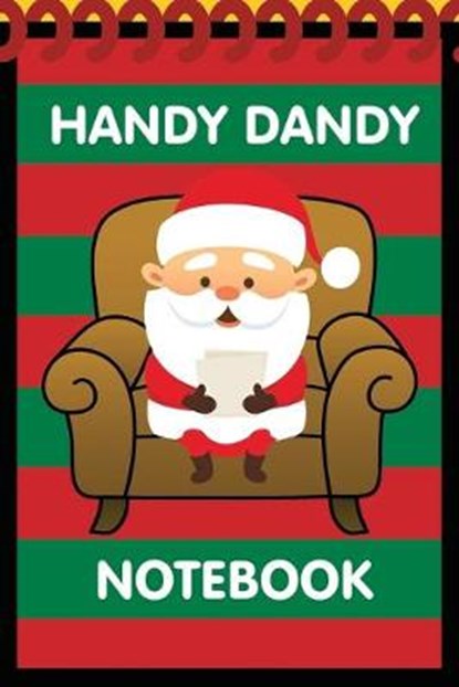 Handy Dandy Notebook: Christmas Santa Style - Kids little 6x9 inch notebook for drawing and detective clues with 120 sheets, BLUE,  Josh - Paperback - 9781710021684