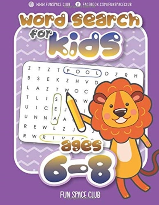 Word Search for Kids, Ages 6-8