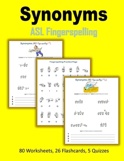 Synonyms - ASL Fingerspelling, C. Mahoney - Paperback - 9781717350152