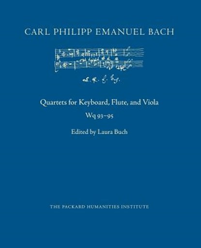Quartets for Keyboard, Flute, and Viola, Wq 93-95, Laura Buch - Paperback - 9781718759305