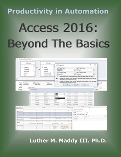 Access 2016: Beyond the Basics, Luther M. Maddy III - Paperback - 9781719994019