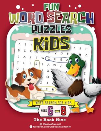 Fun Word Search Puzzles Kids: Word Search for Kids Ages 6-8, Melissa Smith - Paperback - 9781723981661