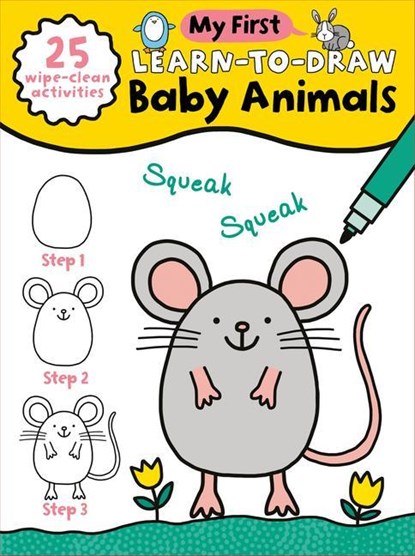 MY 1ST LEARN-TO-DRAW BABY ANIM, Anna Madin - Paperback - 9781728223704