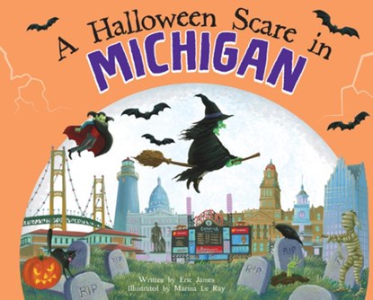 A Halloween Scare in Michigan, Eric James - Gebonden - 9781728233697