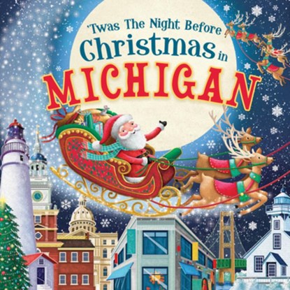'Twas the Night Before Christmas in Michigan, Jo Parry - Gebonden - 9781728237794
