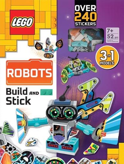 Lego(r) Books. Build and Stick: Robots, Ameet Sp Z O O - Gebonden - 9781728272757