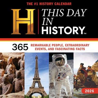 2026 History Channel This Day in History Wall Calendar: 365 Remarkable People, Extraordinary Events, and Fascinating Facts, History Channel - Gebonden - 9781728284040