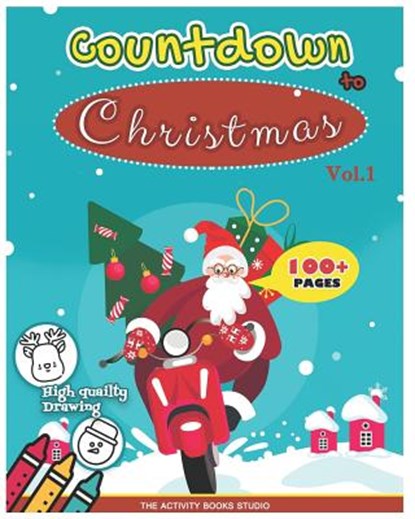 Countdown Christmas, The Activity Books Studio - Paperback - 9781731317667
