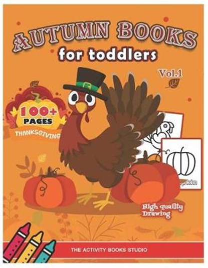 Autumn books for toddlers, The Activity Books Studio - Paperback - 9781731469427