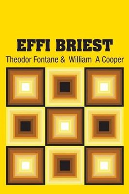 Effi Briest, FONTANE,  Theodor - Paperback - 9781731701428
