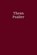 Thean Psalter, M. Kate Allen - Paperback - 9781733506403