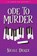 Ode to Murder, Nicole Dieker - Paperback - 9781733691956