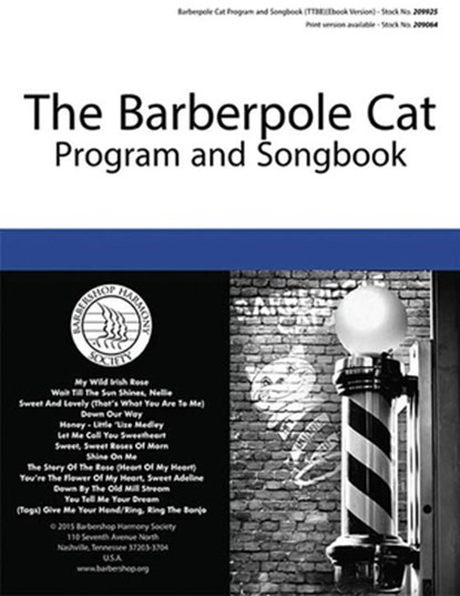 Barberpole Cat Songbook, Hal Leonard Corp - Paperback - 9781733874007