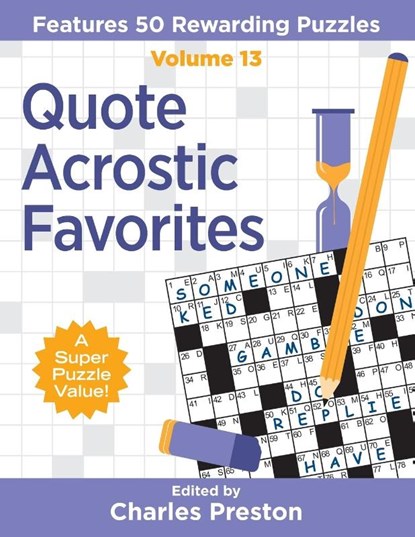 Quote Acrostic Favorites, Charles Preston - Paperback - 9781734048308