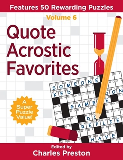 Quote Acrostic Favorites, Charles Preston - Paperback - 9781734048315