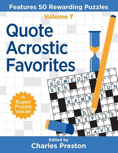 Quote Acrostic Favorites, Charles Preston - Paperback - 9781734048346