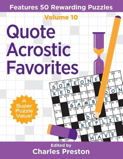 Quote Acrostic Favorites, Charles Preston - Paperback - 9781734048377