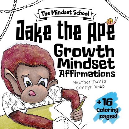 Jake the Ape's Growth Mindset Affirmations, Heather Lyn Davis - Paperback - 9781736309896
