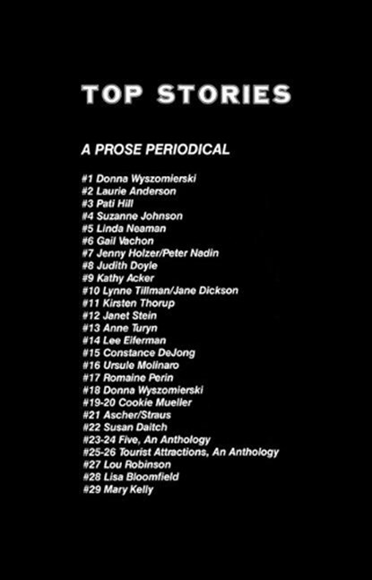 Top Stories, Anne Turyn - Paperback - 9781736534618