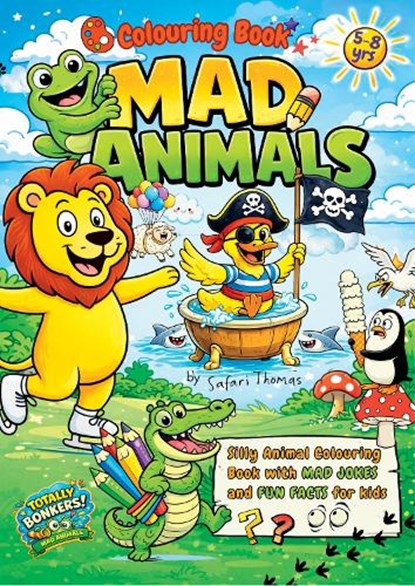 MAD MAD ANIMALS, SAFARI THOMAS - Paperback - 9781738430840